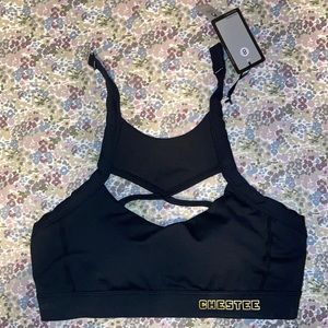 Chestee Black Bathing Suit Top